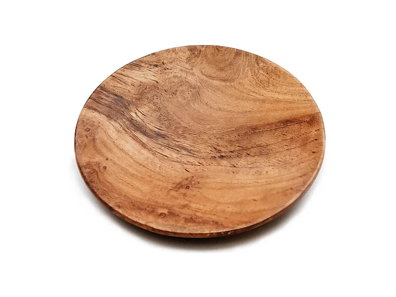 Der Teak Root Rundteller - M