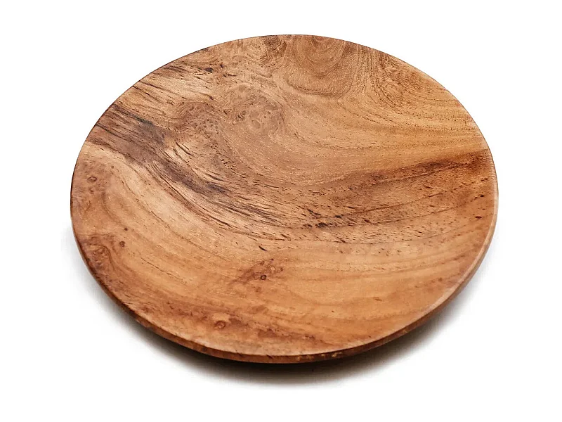 De Teak Root Rond Bord - M