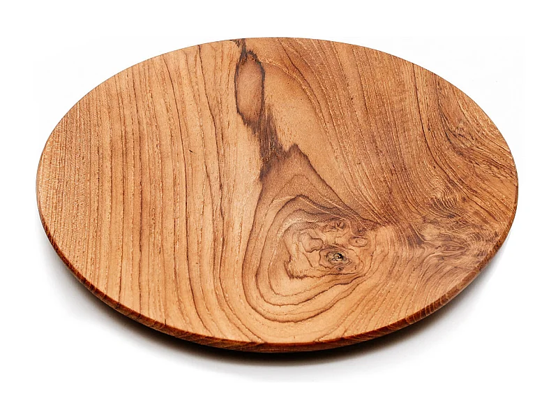Der Teak Root Rundteller - L