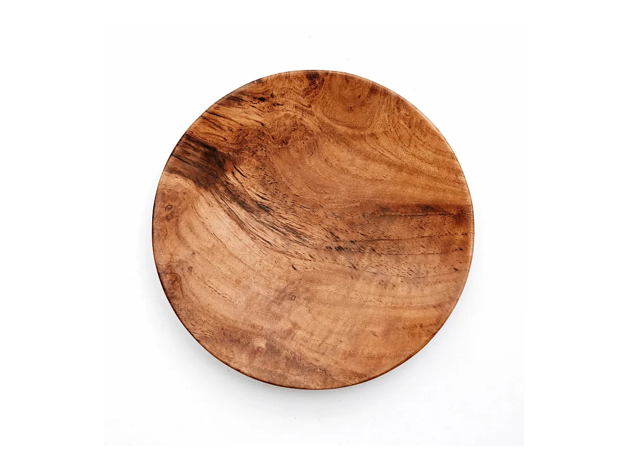 De Teak Root Rond Bord - L