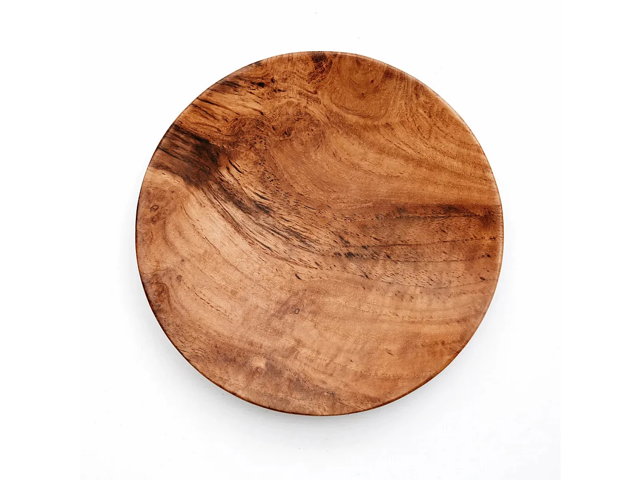 De Teak Root Rond Bord - L