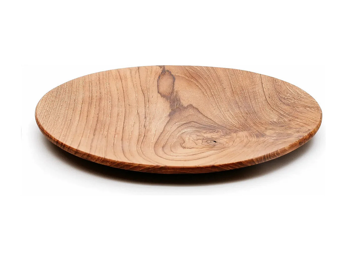De Teak Root Rond Bord - L