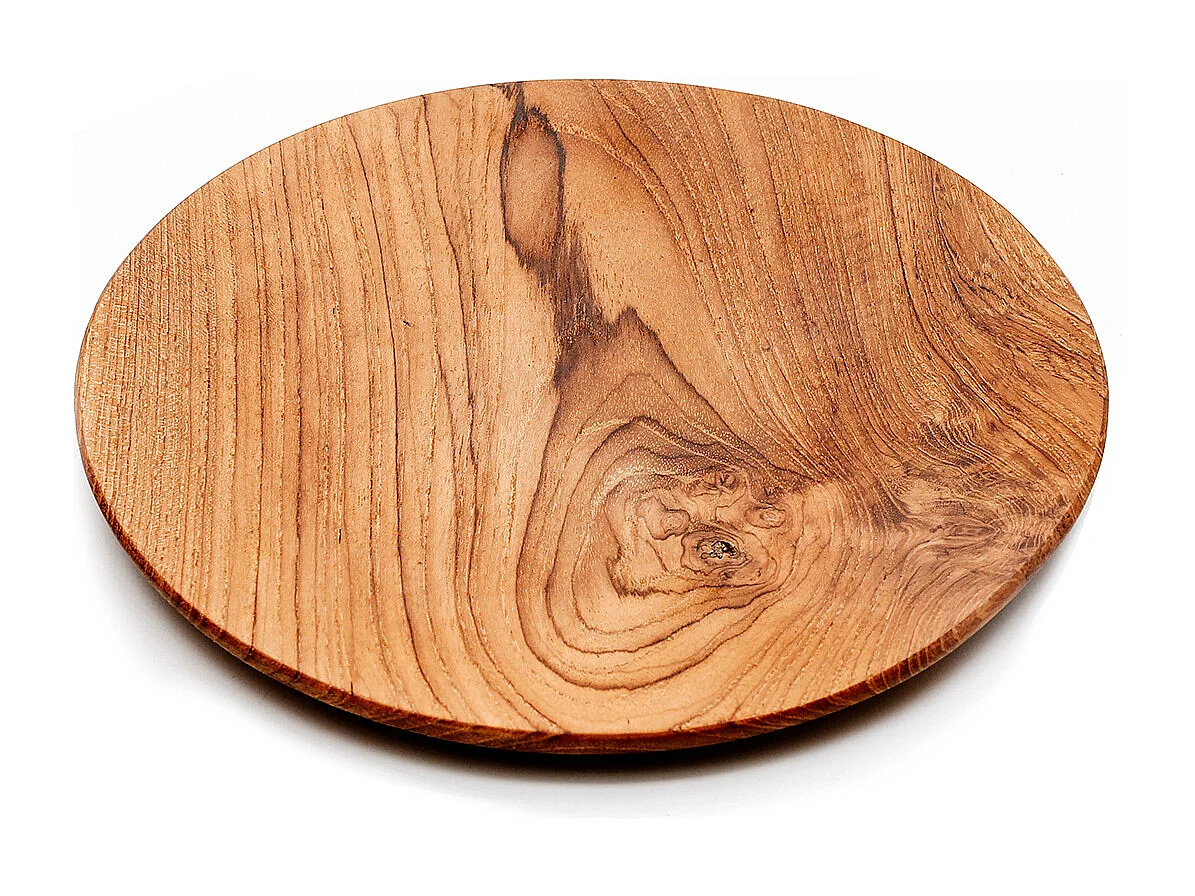 De Teak Root Rond Bord - L