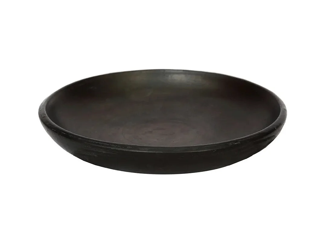 Der Gebrannte Classic Teller - Schwarz - M