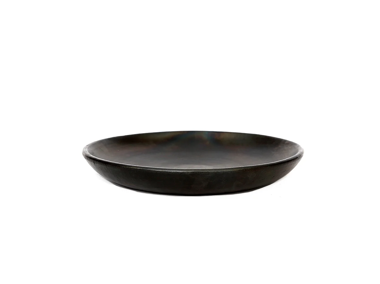 L'Assiette Classique Brûlée - Noir - M
