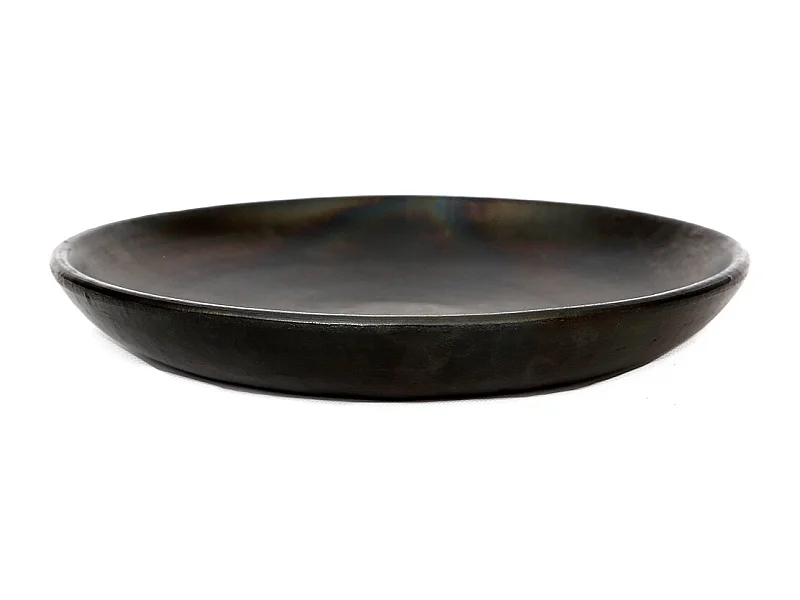 L'Assiette Classique Brûlée - Noir - M