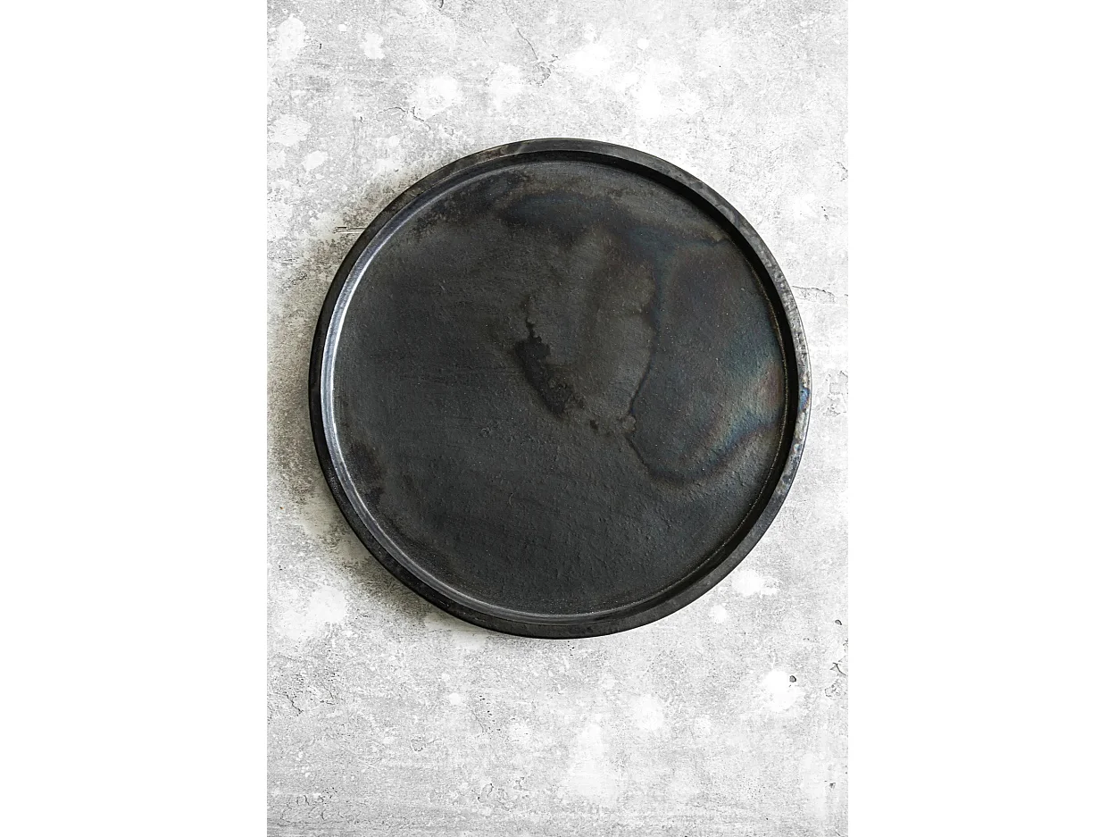 Il Piatto Burned - Nero - L