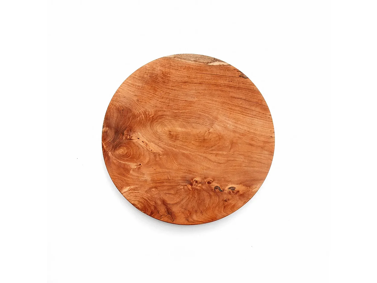 Piatto Rotondo Teak Root - XS