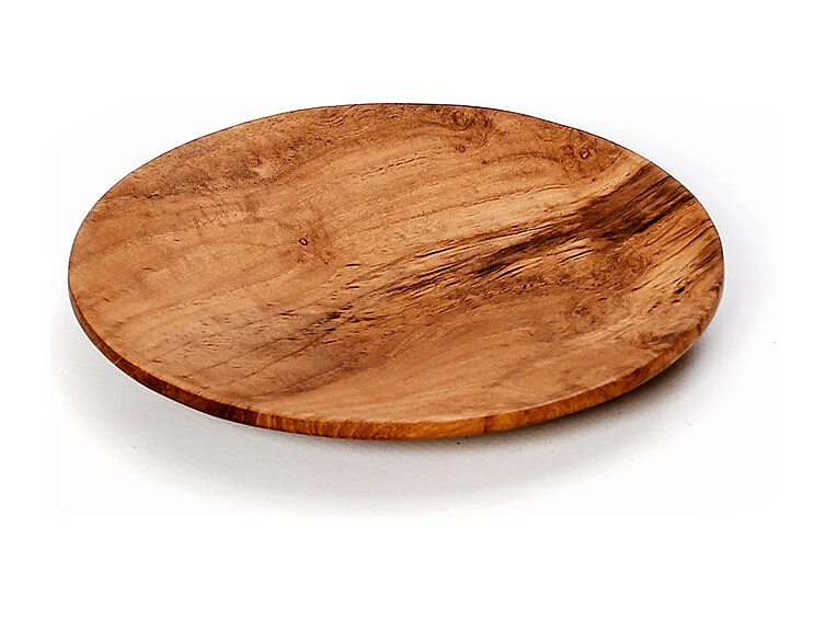 De Teak Root Rond Bord - XS