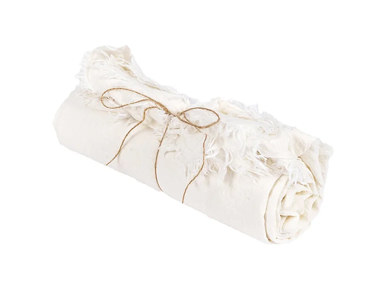 La Nappe en Lin - Blanc - 150x250
