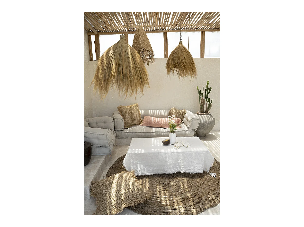 Het Linnen Tafelkleed - Wit - 150x250