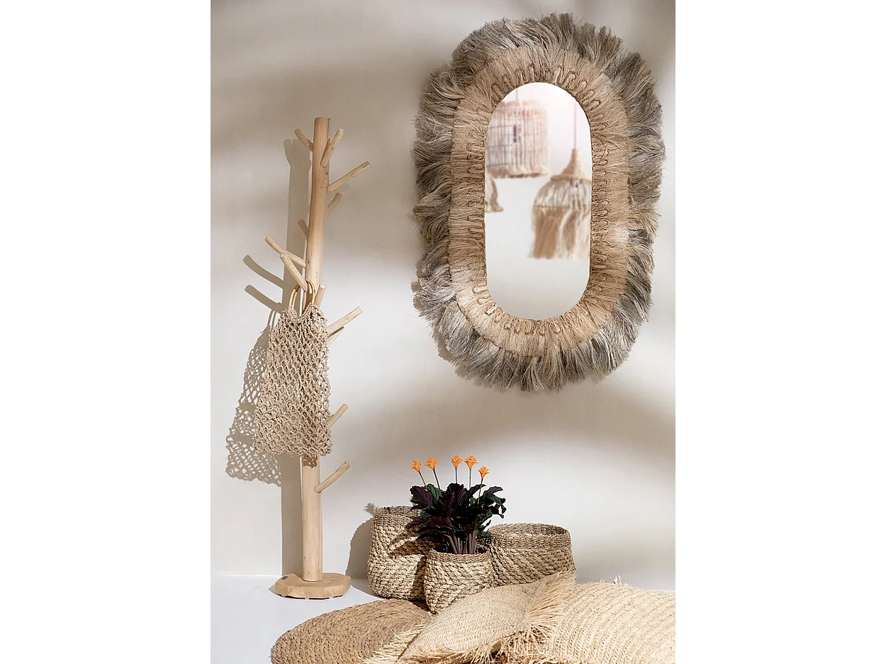 Le Tapis En Jacinthe D’Eau - Naturel - 150