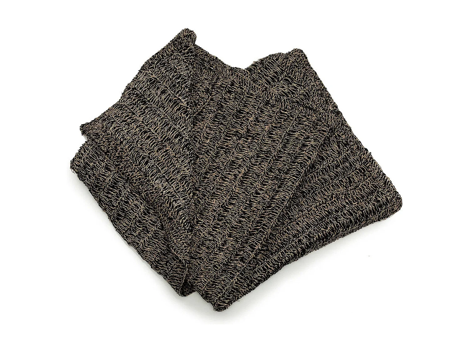 Tappeto Seagrass - Nero naturale - 180x240