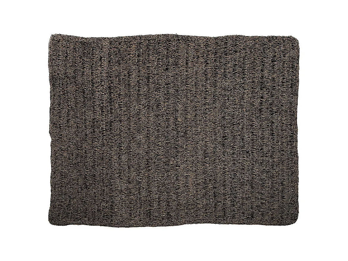 Le Tapis Seagrass - Naturel Noir - 180x240