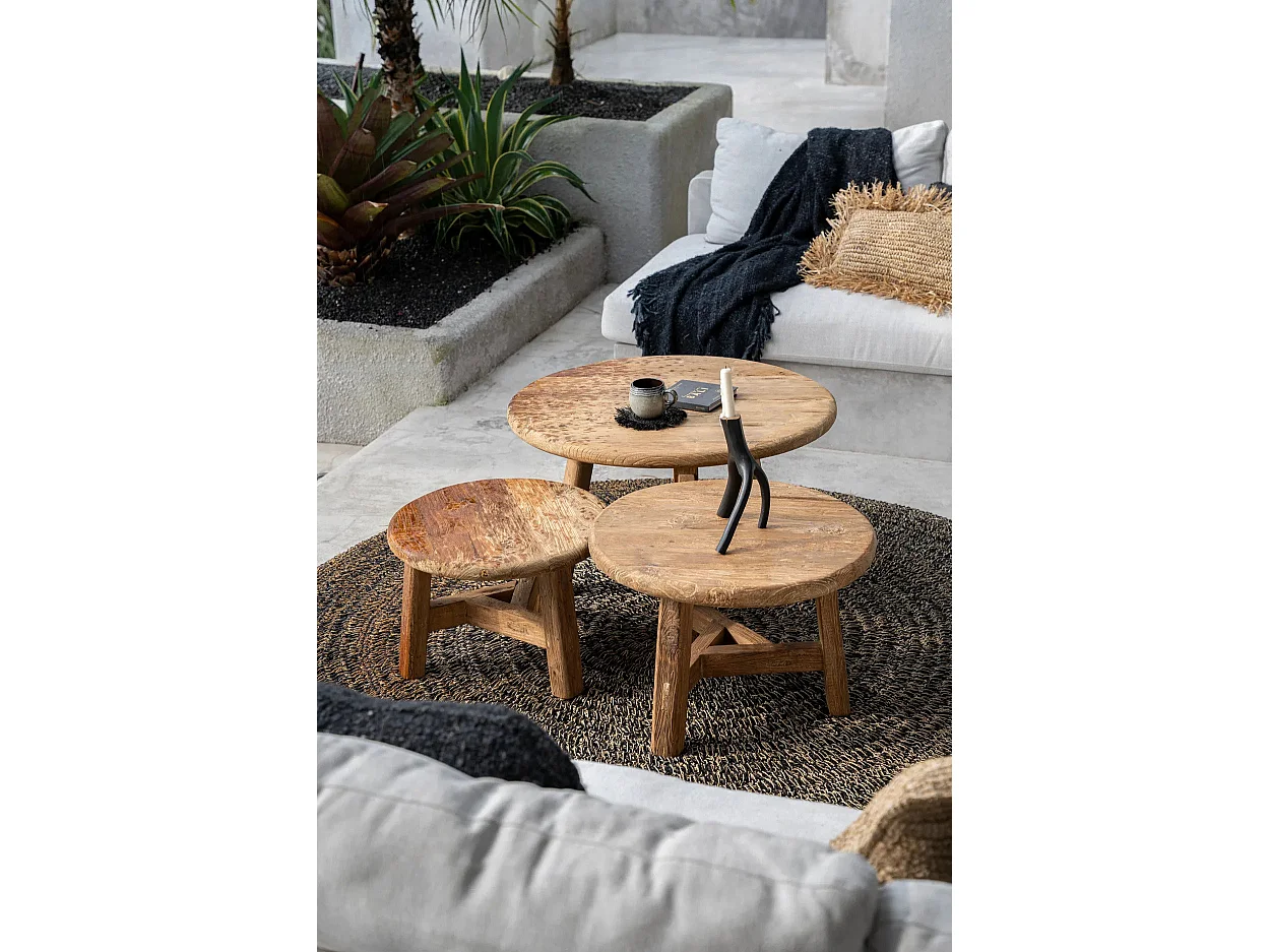 Le Tapis Seagrass - Naturel Noir - 200