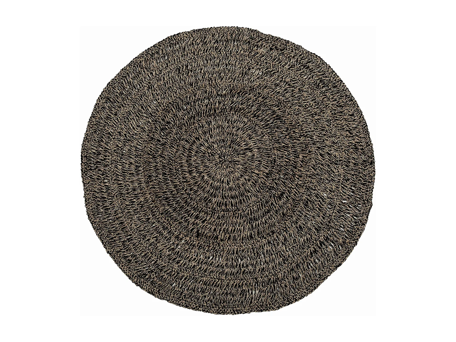 Le Tapis Seagrass - Naturel Noir - 150