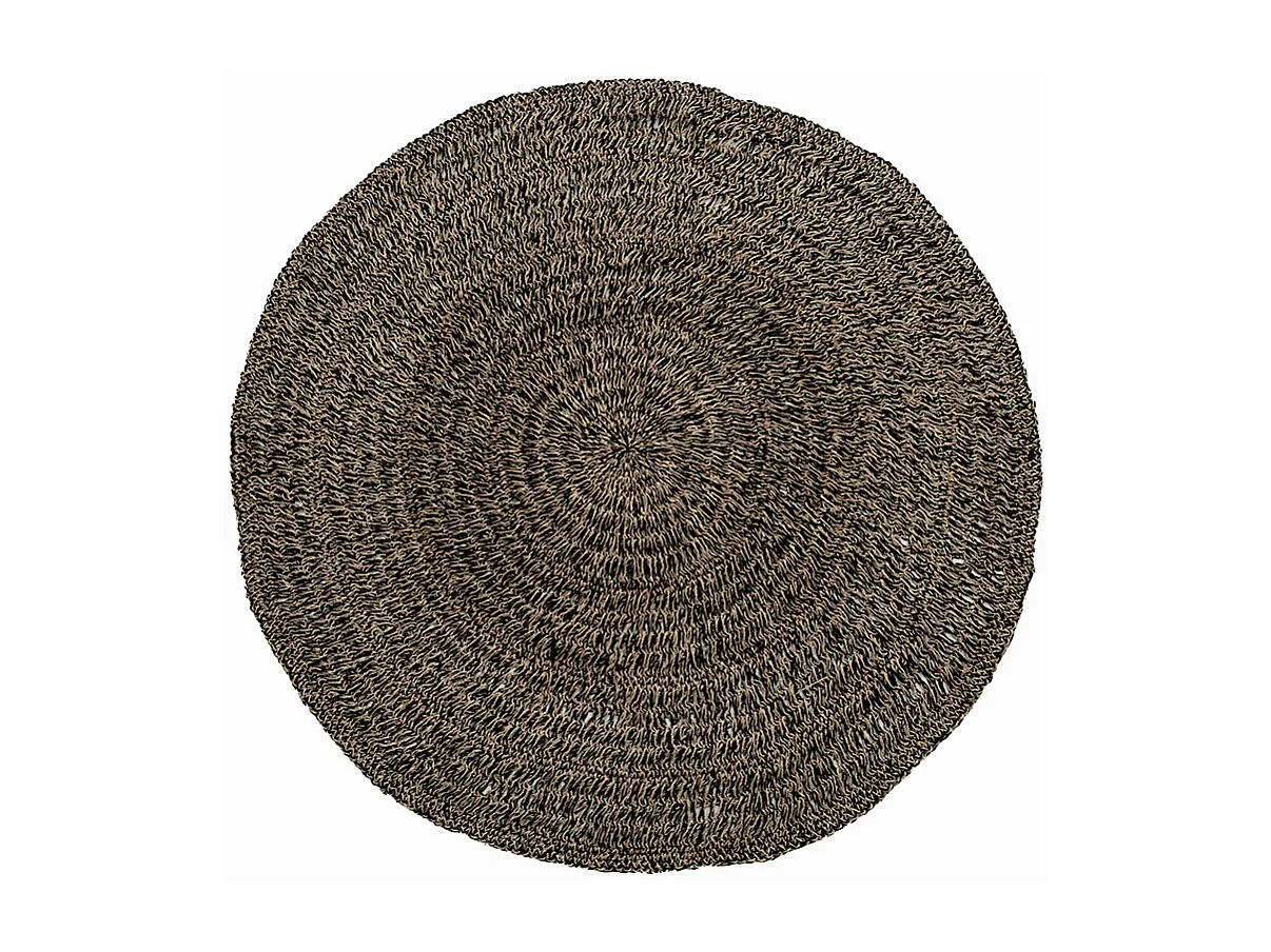 The Seagrass Carpet - Natural Black - 150