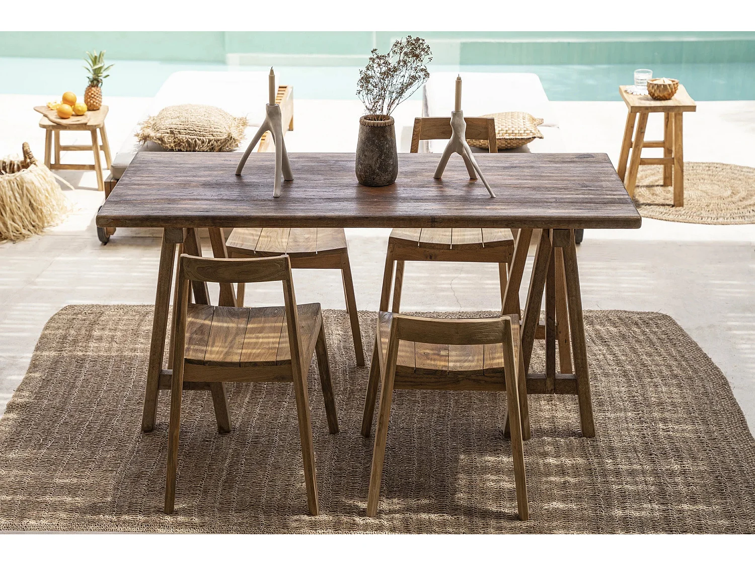 Le Tapis En Herbe De Mer - Naturel - 200x300