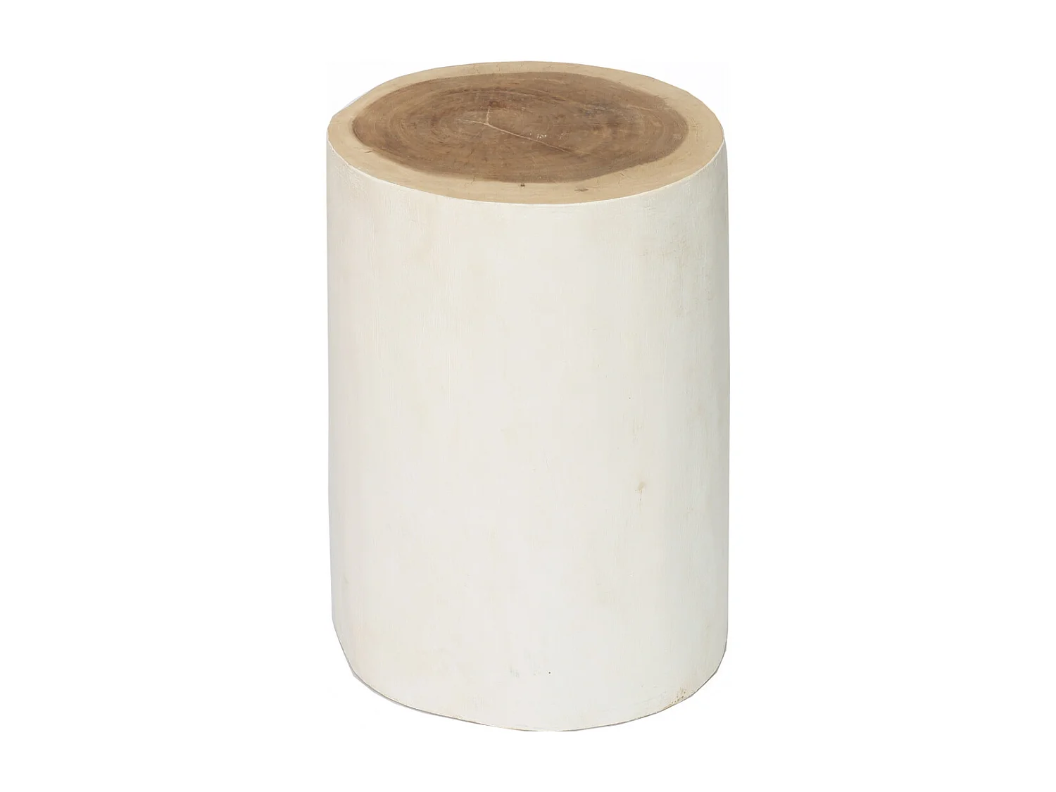 Le Tabouret Tribe - Blanc naturel