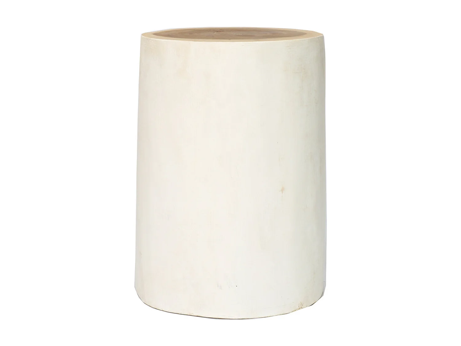 Der Tribe Hocker - Natur Weiss