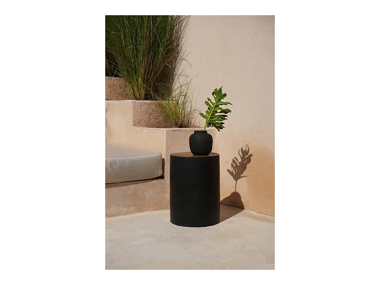 Le Tabouret Tribe - Noir naturel