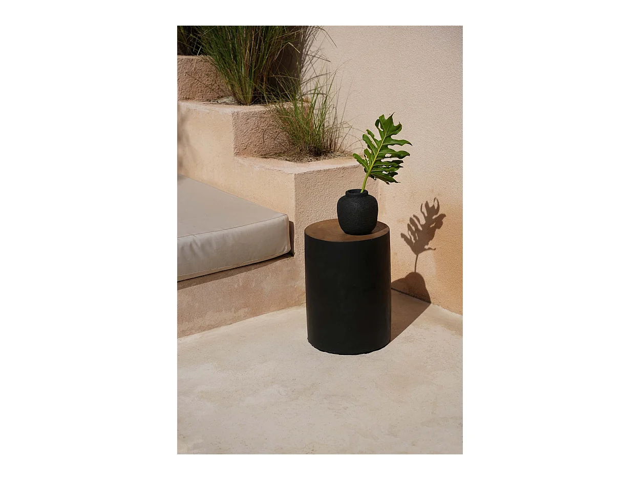 Le Tabouret Tribe - Noir naturel