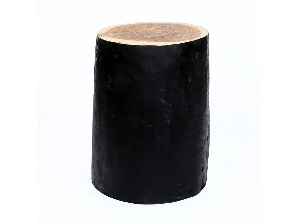 Le Tabouret Tribe - Noir naturel