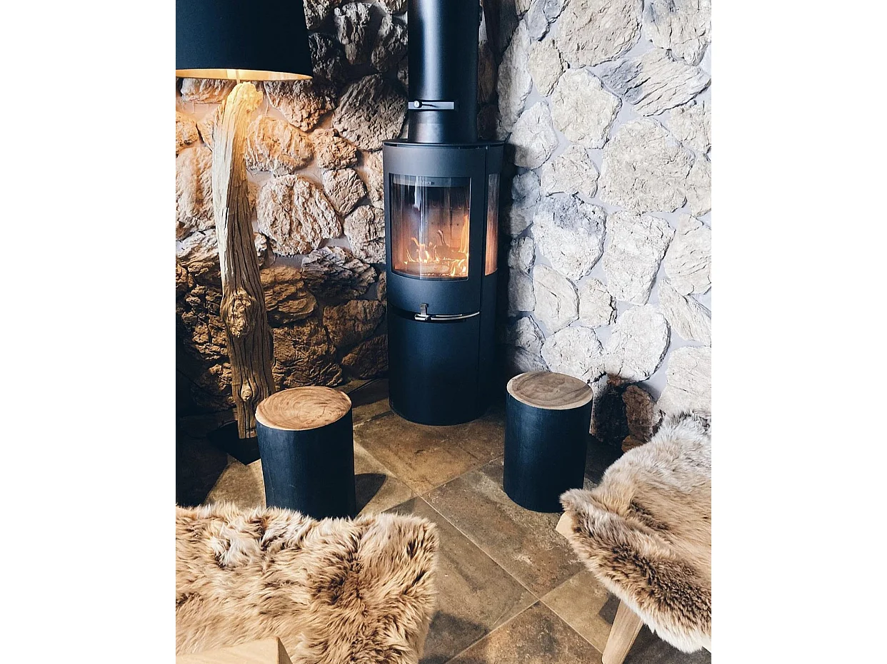 Le Tabouret Tribe - Noir naturel