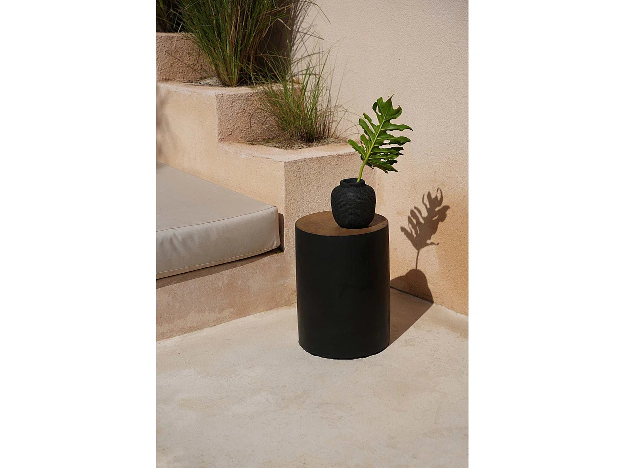 Le Tabouret Tribe - Noir Naturel