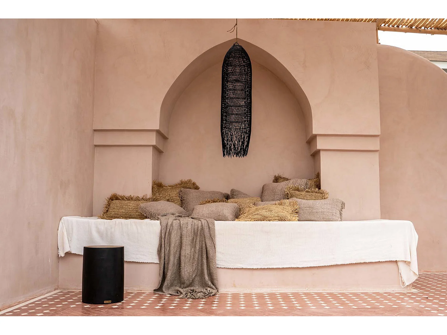 De Tribe Kruk - Naturel Zwart