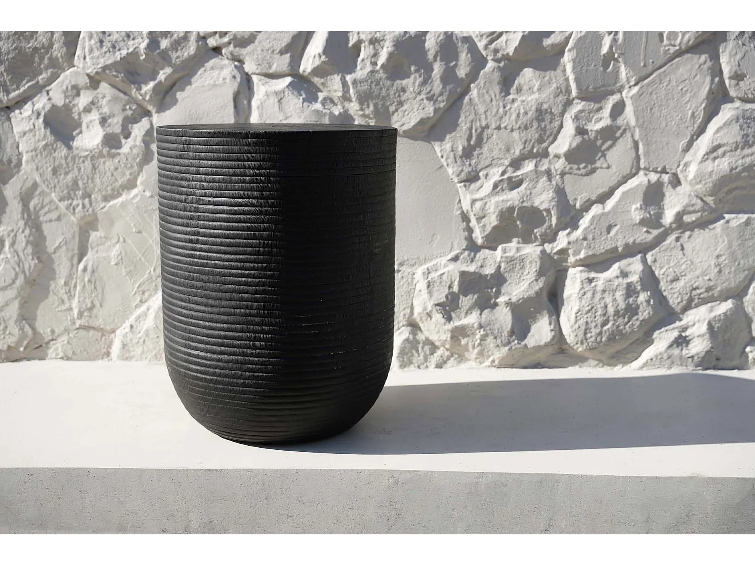 Le Tabouret Buntuk - Noir