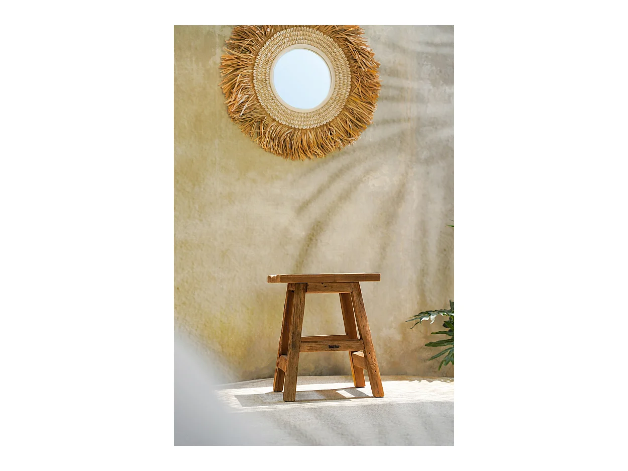 Le Tabouret Yoke - Naturel - L