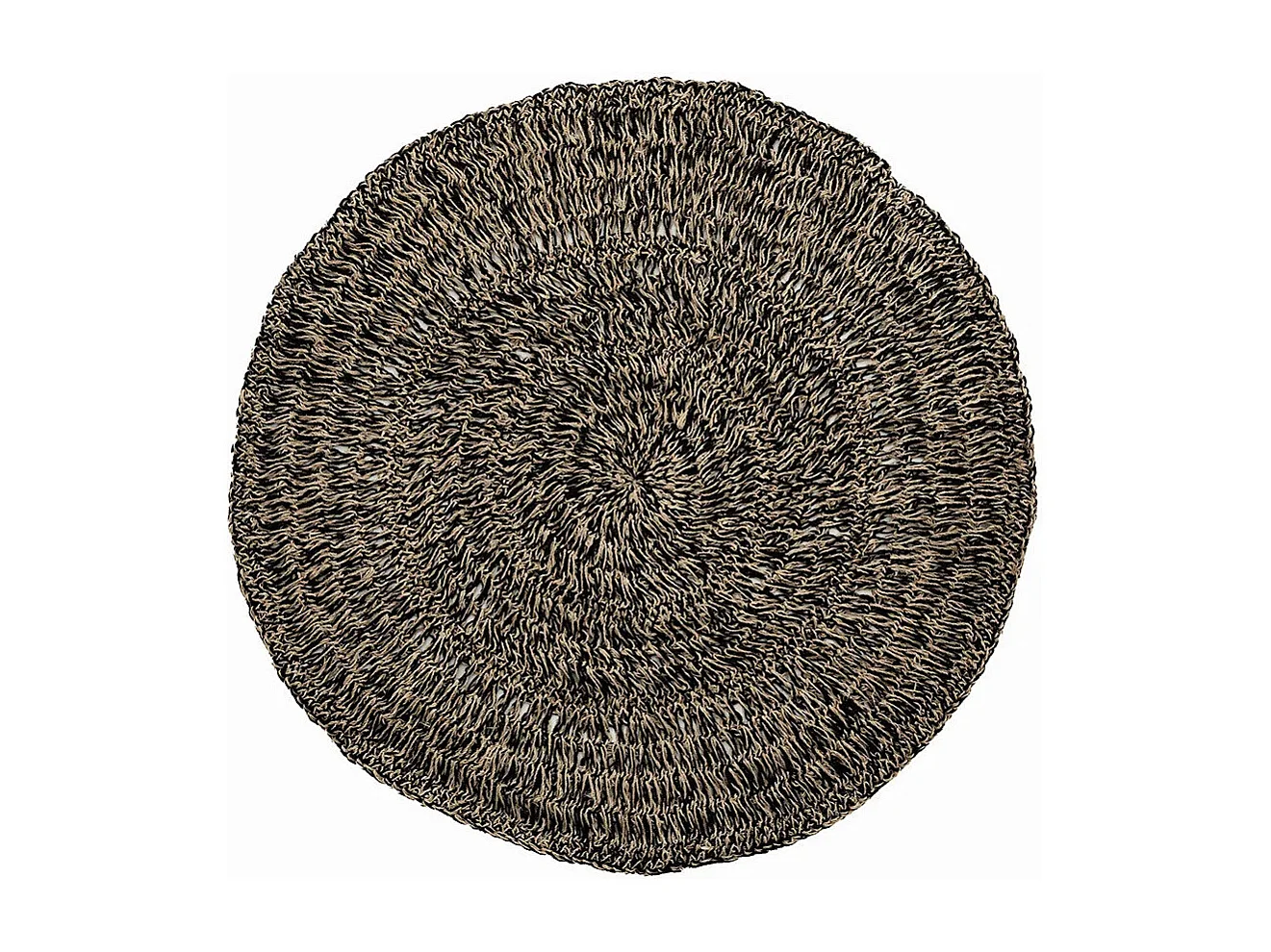 Tappeto Seagrass - Nero naturale - 100