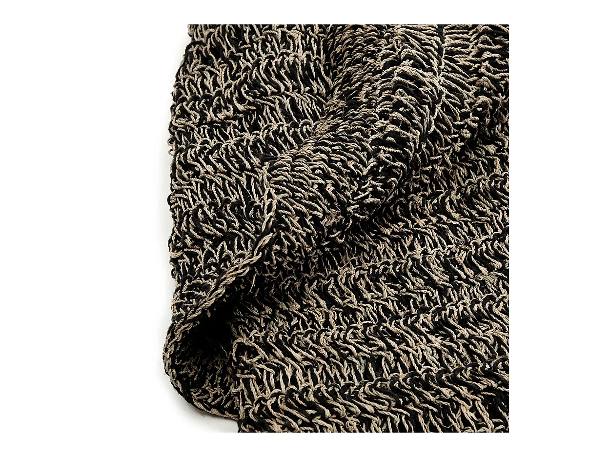 Tappeto Seagrass - Nero naturale - 100
