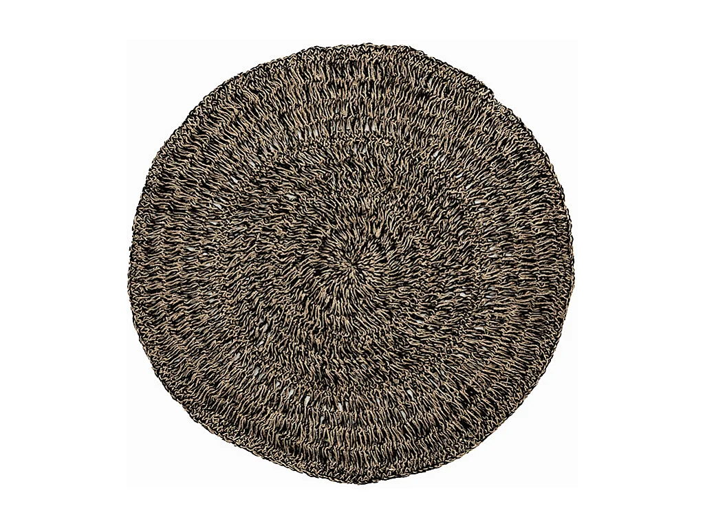 Le Tapis Seagrass - Naturel Noir - 100