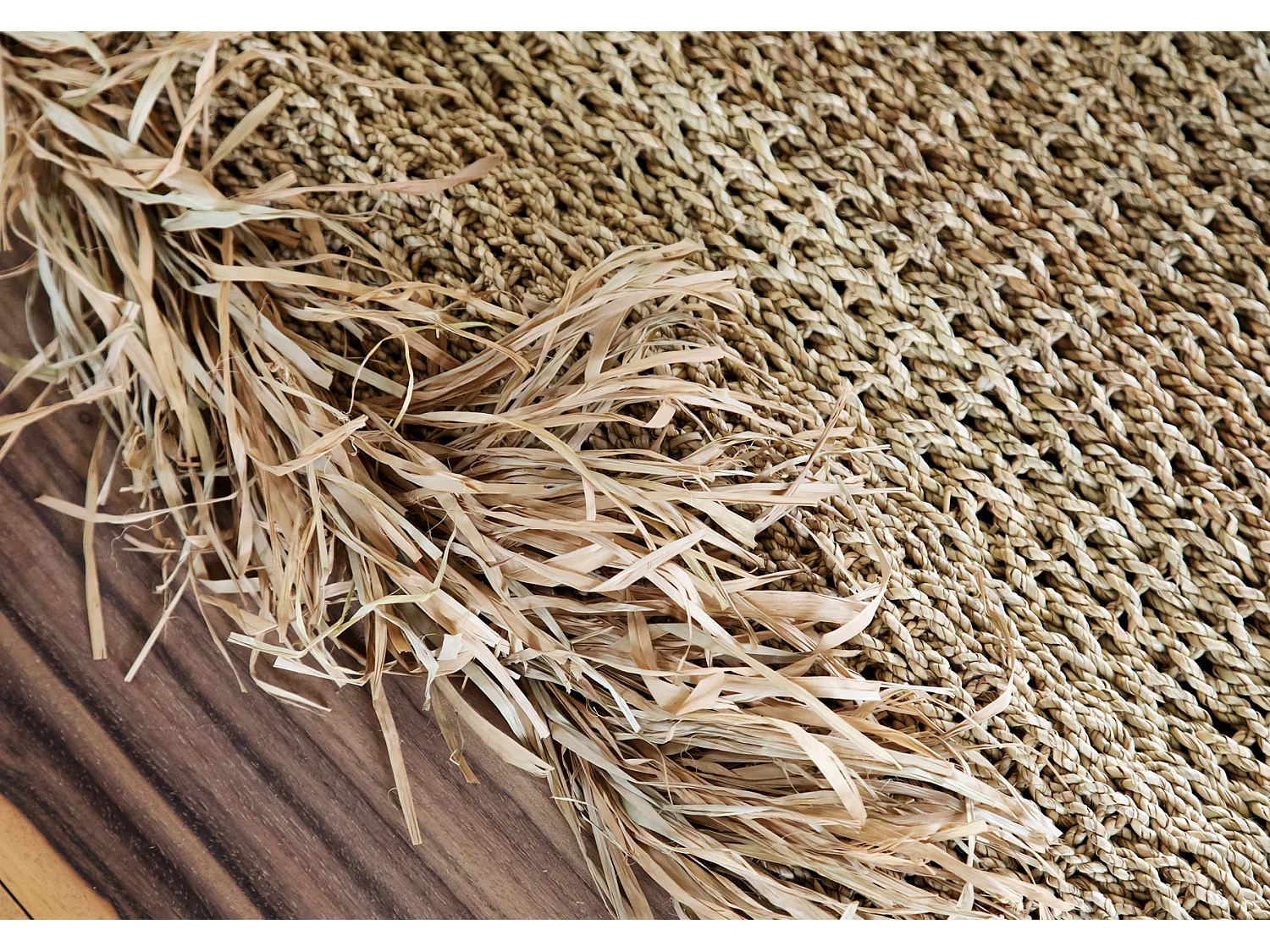 Le Tapis Fringed - Naturel - 180x240