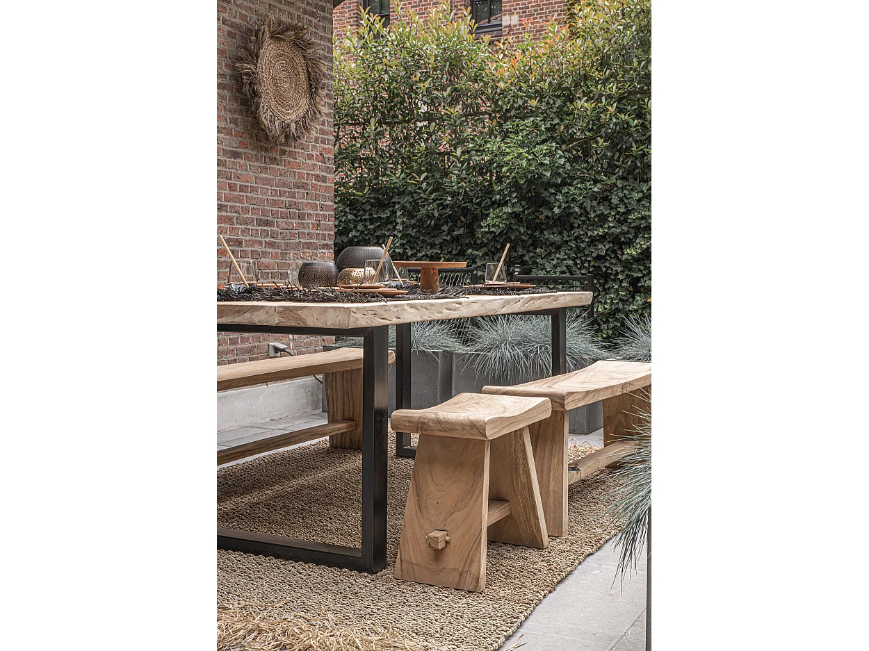 La Alfombra con Flecos - Natural - 180x240