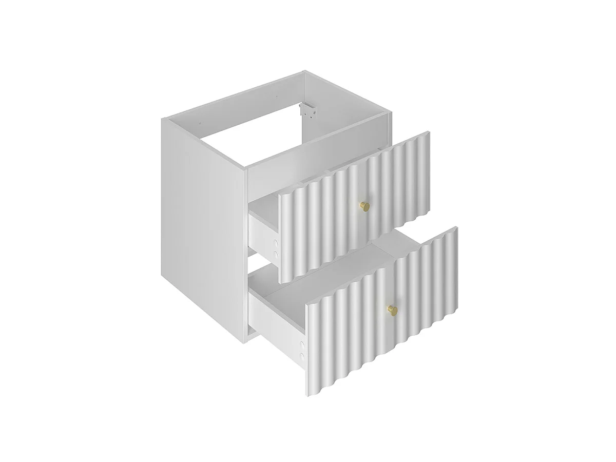 Mobile bagno senza lavabo Izae bianco 120cm