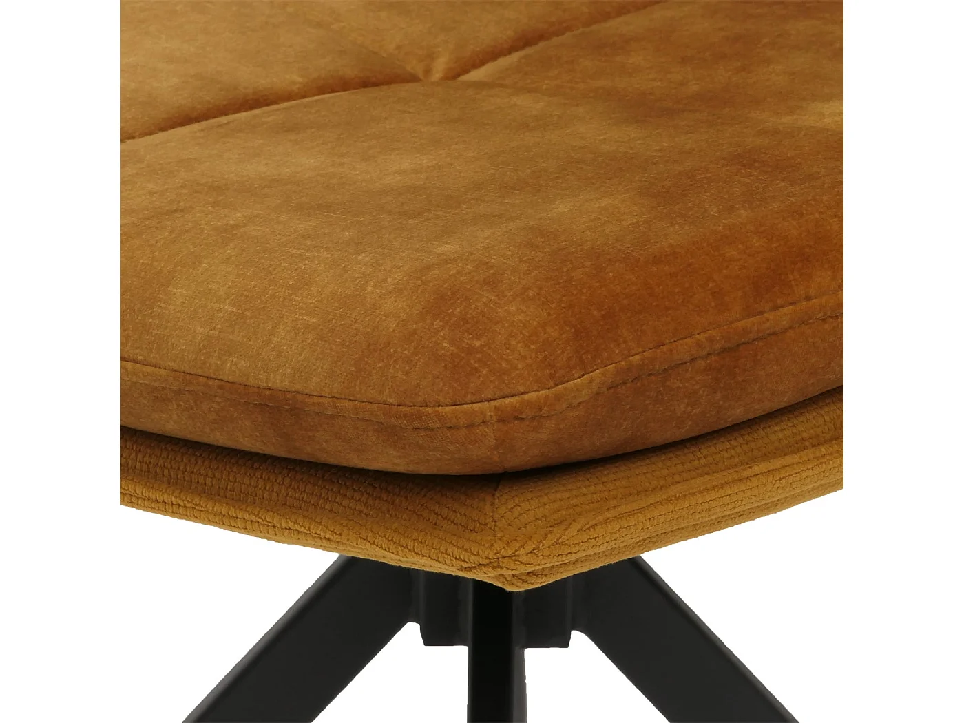 Chaise de salle à manger MCW-M68 (lot de 6),  jaune