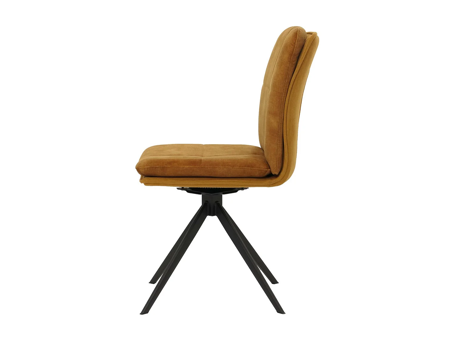 Chaise de salle à manger MCW-M68 (lot de 6),  jaune