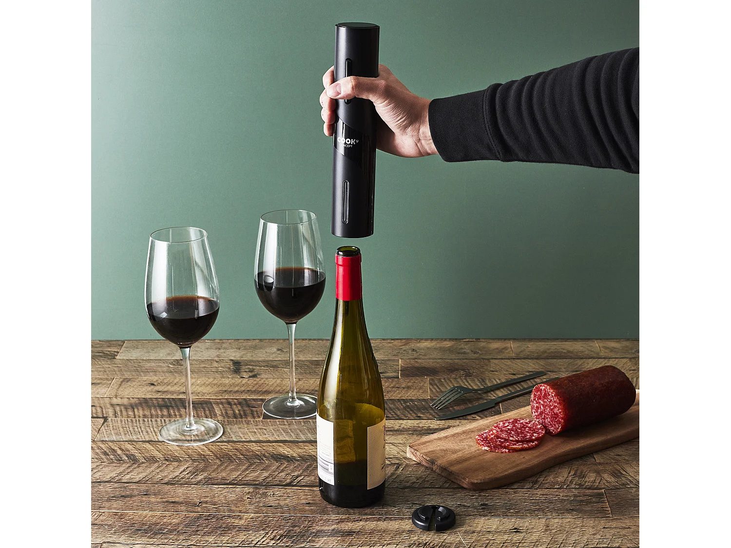 Tire-bouchon Electrique Noir