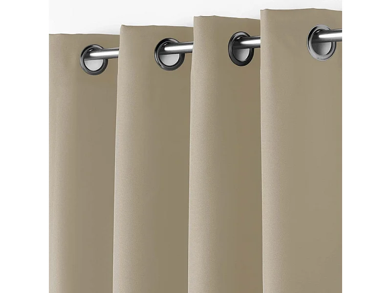 Rideau à Oeillets "Essentiel" 140x260cm Lin