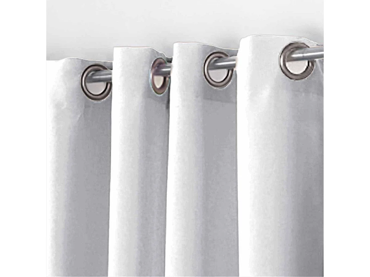 Rideau à Oeillets "Essentiel" 140x260cm Blanc