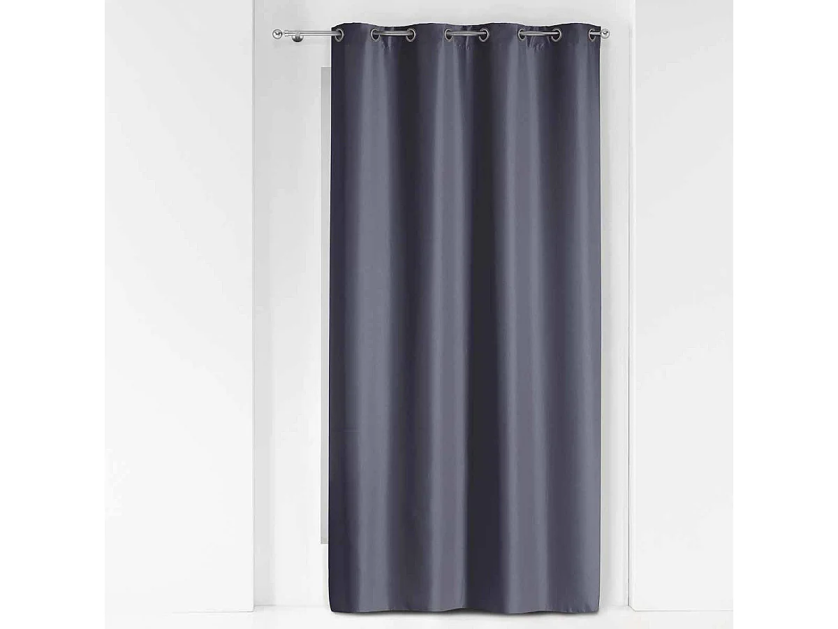 Rideau à Oeillets "Essentiel" 140x260cm Béton