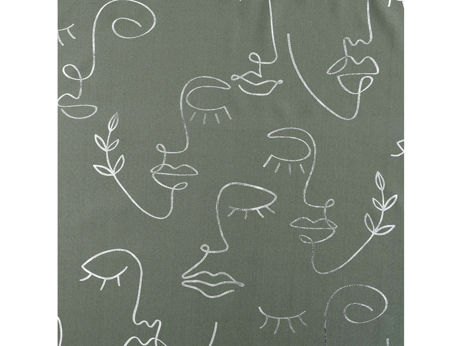 Vorhang mit Metallicdrucken 140 x 260 cm