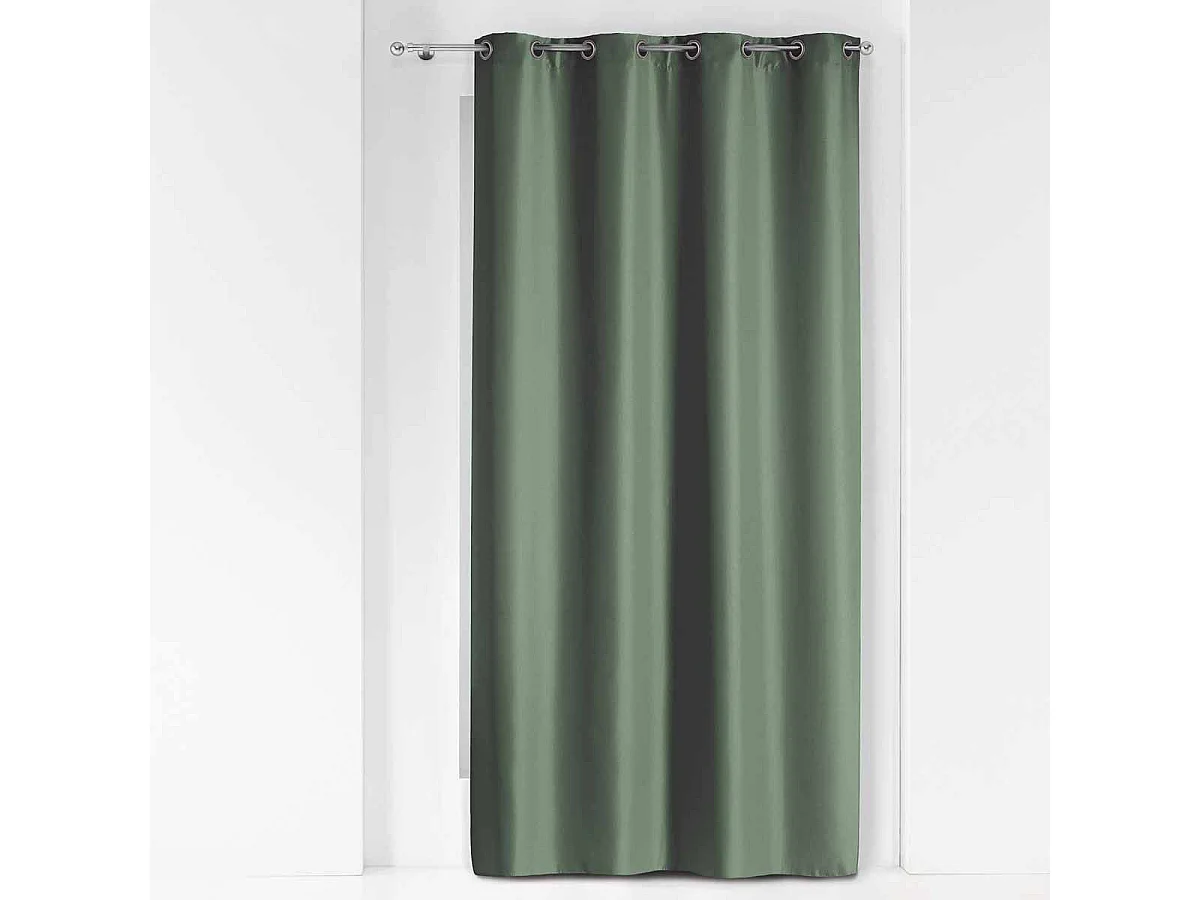 Rideau à Oeillets "Essentiel" 140x260cm Kaki
