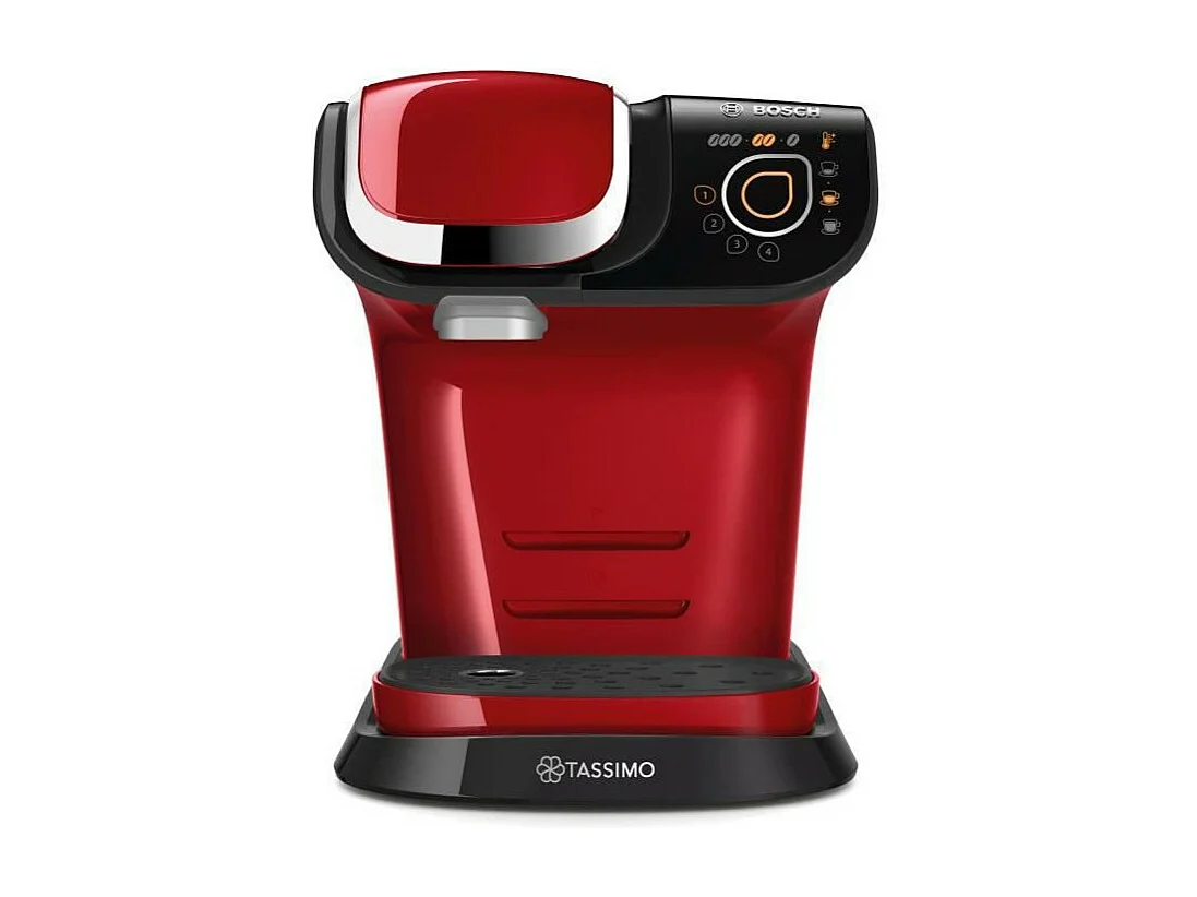 BOSCH - TAS6503 - Machine a cafe TASSIMO multi-boissons - Reservoir deau 1,3L - Arret automatique - Rouge