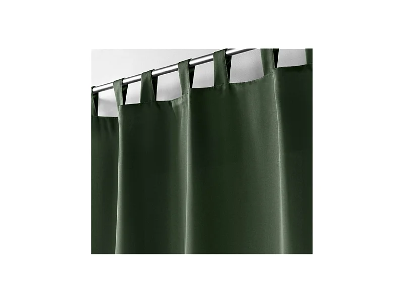 Rideau à Passants "Essentiel" 140x260cm Kaki