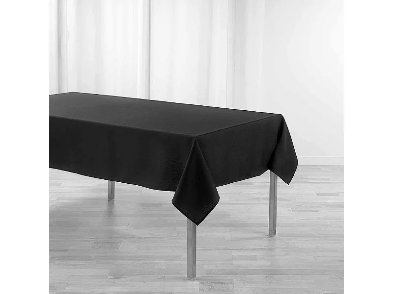 Nappe Enduit "Newton" 140x250cm Noir