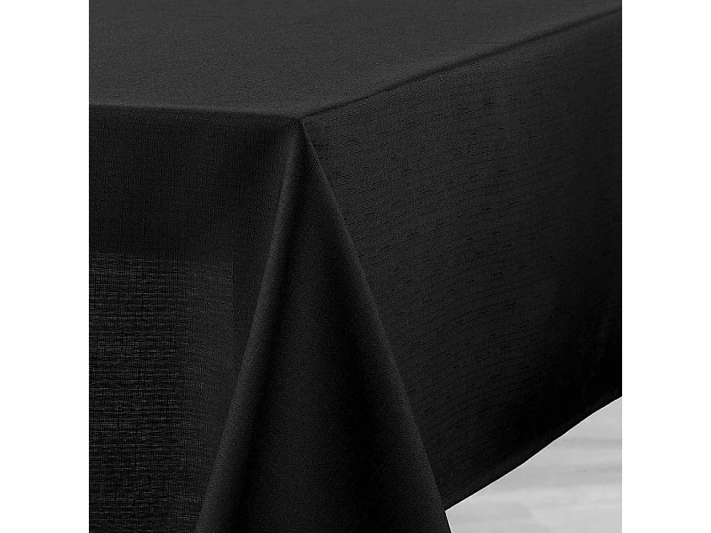 Nappe Enduit "Newton" 140x250cm Noir